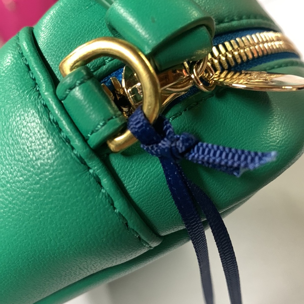Clare V. Green Quilted Chanel Leather Midi Sac - Picture 3 of 11
